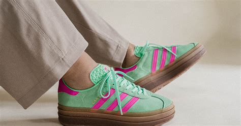 adidas schuh pink grün|Pink V Green .